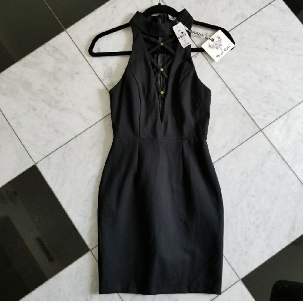 LF black bodycon dress - Picture 2 of 4
